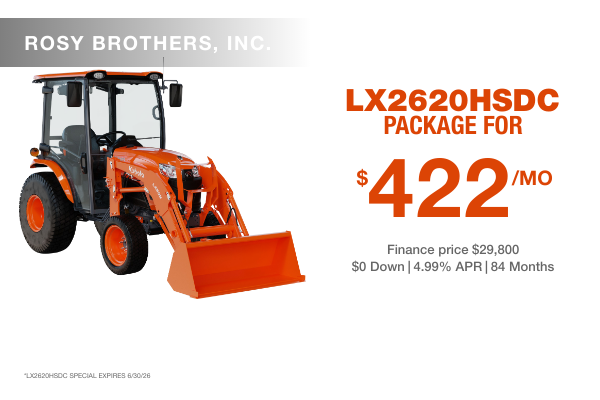 LX2620HSDC PACKAGE FOR $422/MO
